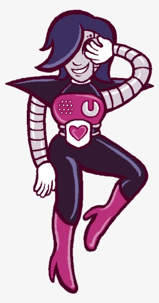Transparent Mettaton - Cartoon