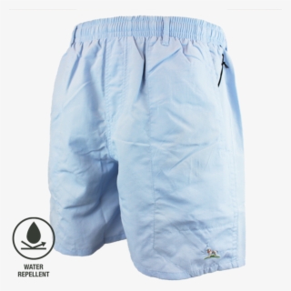 Shearwater Swim Short Light Blue - Pocket