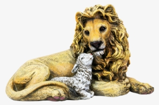 Lion & Lamb - Masai Lion