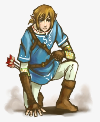 Link Fan Art From Next Zelda Wiiu Game - Cartoon