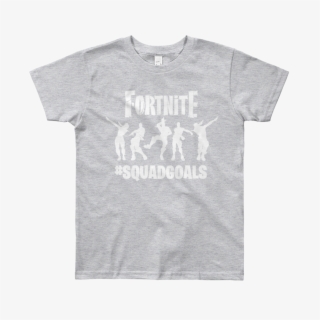 Fortnite Squadgoals Youth Short Sleeve T-shirt - Funny T Shirt Juan