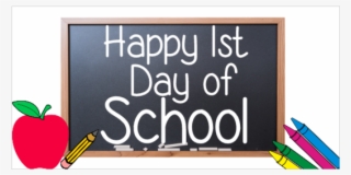 Blank Back To School Vinyl Banner Happy - Mcintosh