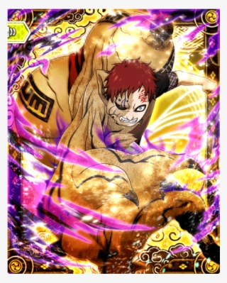 Gaara From The Mobile Game “naruto ナルト 忍コレクション 疾風乱舞” - Cartoon