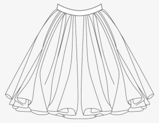 Repetto Romantic Tutu - Skirt Drawing Png