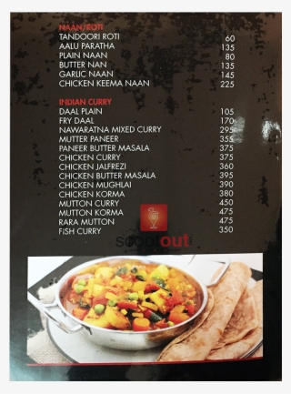 The Buffet Restaurant & Bar - Roti And Curry Chicken Png