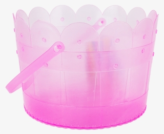 Plastic Easter Treat Bucket - Construction Paper