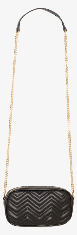 Quilted Purse Bag In Colour Meteorite - Chain