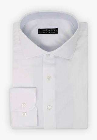 White Button Cuff Shirt - Formal Wear