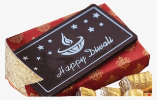 Jus' Trufs Happy Diwali Bar - Chocolate