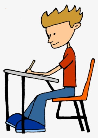 Student Success Clipart Kid - Focused Clipart