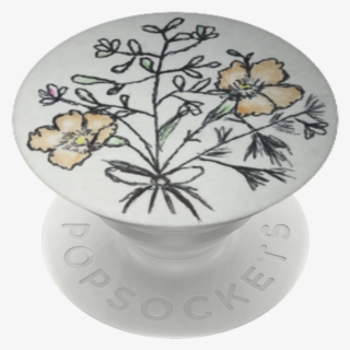 Small Flower Bouquet, Popsockets - Ceramic