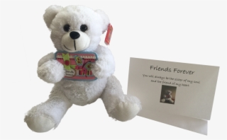 Friendship Teddy Bear 10" Plush "friends Forever" Chadillac - Stuffed Toy