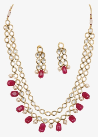 Anushka Necklace Set - Necklace