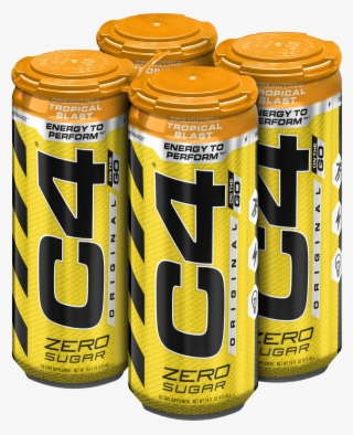 C4 Original Carbonated, Pre Workout Energy Drink, 4-16oz