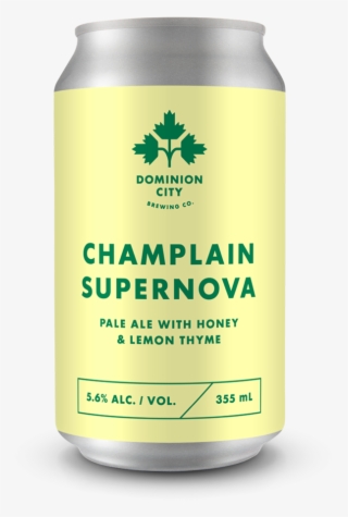 Champlain Supernova Pale Ale With Honey & Lemon Thyme - Beer