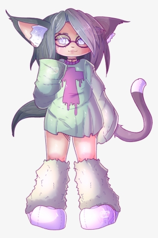 Smoll Dev Art My Little Brother Has A Cat Girl Called - Cartoon