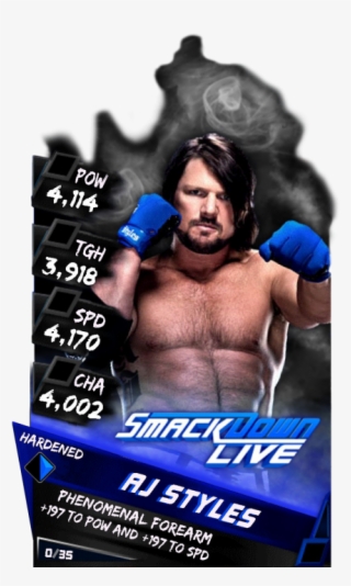 Supercard Ajstyles S3 Hardened Smackdown - Nia Jax Wwe 2k19