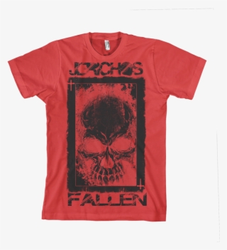 Image Of Red Skull Card Tee - T Shirt