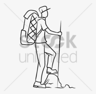 Drawn Card Hiker - Design