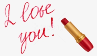 Free Png I Love You With Lipstick Png Images Transparent - Love You My Boyfriend