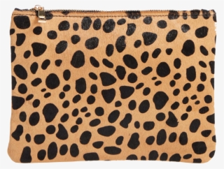 Leopard Print Clutch - Bp Leopard Print Genuine Calf Hair Clutch