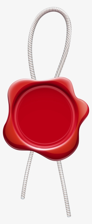 Red Wax Stamp Transparent Image