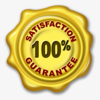 Satisfaction Guarantee Wax Seal - 100 Satisfaction Guaranteed Png