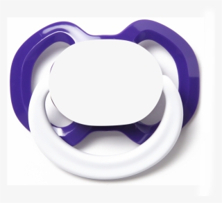 Custom Pacifiers Design Purple - Pacifier Transparent Background