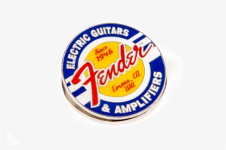 Fender Guitars And Amps Logo Clip Magnet - Fender