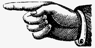 Take Me Back To The Hamper Selection Page - Vintage Pointing Finger