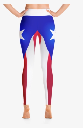 Puerto Rico Flag Leggings - Yoga Pants
