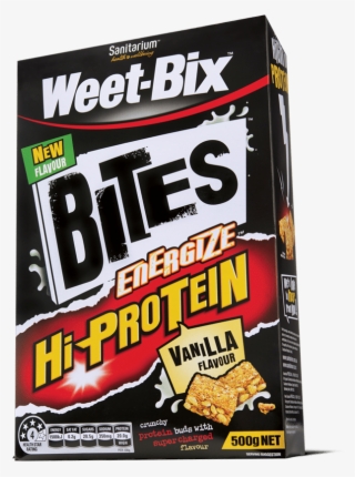 Weet-bix Bites Energize Vanilla 500g - Weet Bix Bites Protein