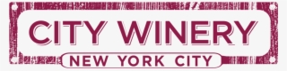 City Winery Nyc - City Winery Logo Png