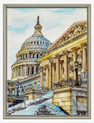 Cityscape - Washington Dc - Painting
