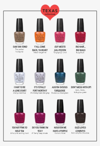 {things I Love - Cheesy Nail Polish Names