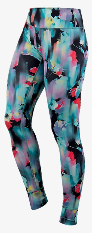 Asics Women's Printed Tight Inkblot Floral - Tights