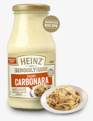 Carbonara Pasta Sauce - Heinz Pasta Sauce Bolognese