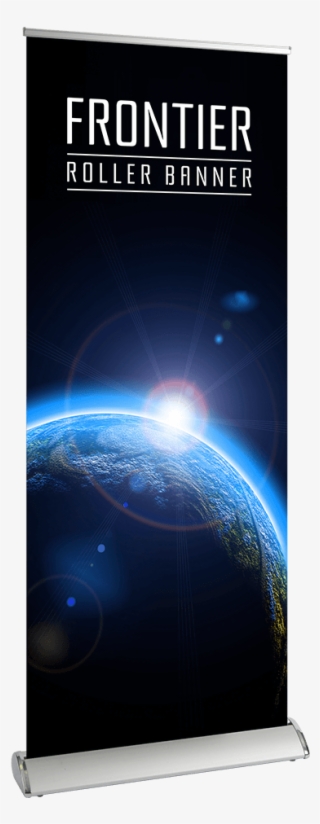 Blank Banner Template Png Download - Frontier Pull Up Banner