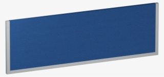 Evolve Bench Screen 1200 Blue Silver Frame - Flag