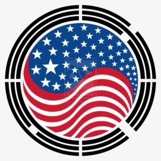 Gonna Tweak This For A Tattoo Korean American, American - Us Flag With Korean Flag
