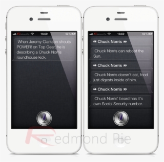 Chuck Norris Facts For Siri Uses The Chatbot Feature - Siri Jokes