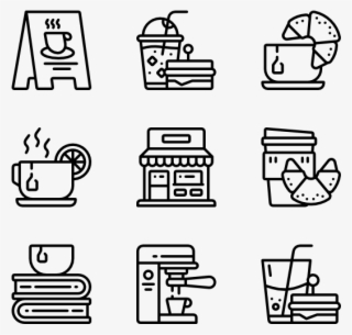 Cafe - Icon Resume Png