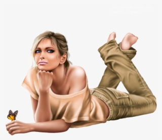 Jolie Fille Beauté Glamour Sexy Illustration 3d - Photo Shoot