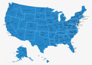 Usa Map Free Png Image - Afterlife Hell