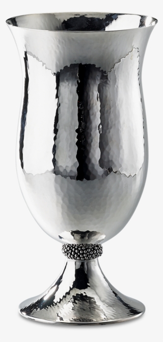 Caviar Small Vase - Transparent Vase Silver