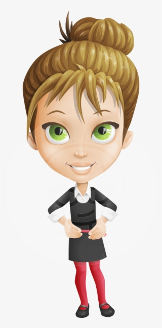 581 X 1060 5 - Office Lady Cartoon Png
