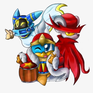 Magalor, Daroach And King Dedede - Cartoon