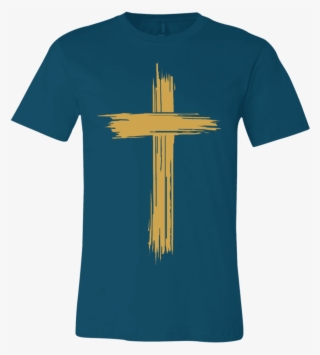 Card Back Card Front - Faith T Shirt Cross