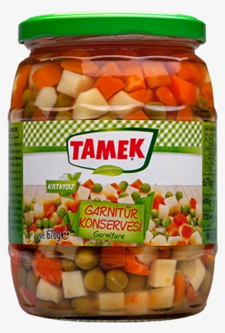 Tamek 720gm Garniture - Közlenmiş Biber