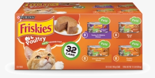 Purina Friskies Pate Wet Cat Food Variety Pack - Friskies Pate